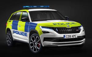 Skoda Kodiaq vRS Police 2019 года (UK)